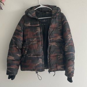 Camo AE puffer